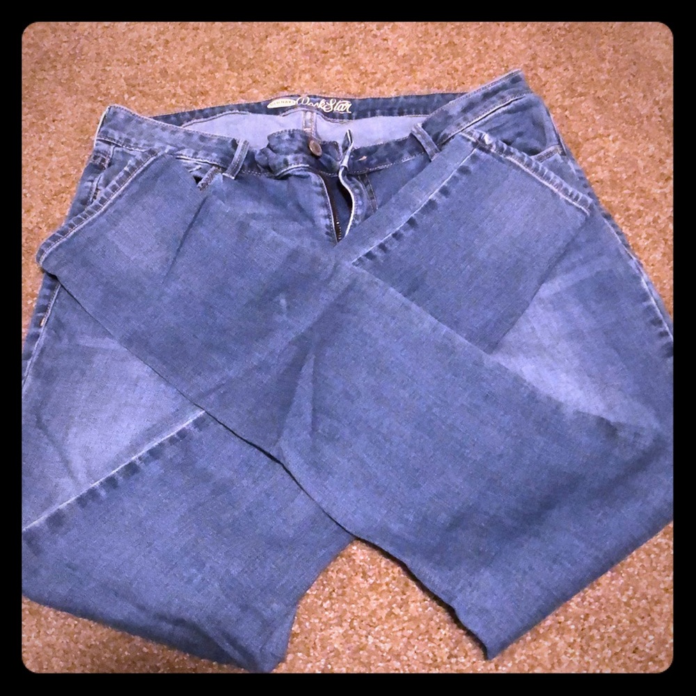 Light colored rockstar jeans